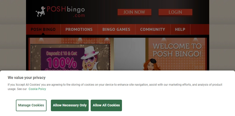 Posh Bingo Casino